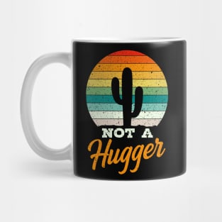 Not A Hugger Cactus Gift Mug